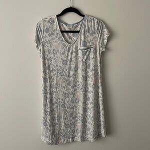 SOMA Leopard Print Nightgown, size small